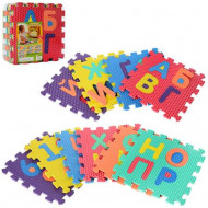 Дитячий килимок мозаїка Український алфавіт M 2609 матеріал EVA