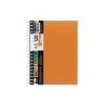 Блокнот А5 АП-1509(Orange) 120 аркушів, пружина збоку - гурт(опт), дропшиппінг 