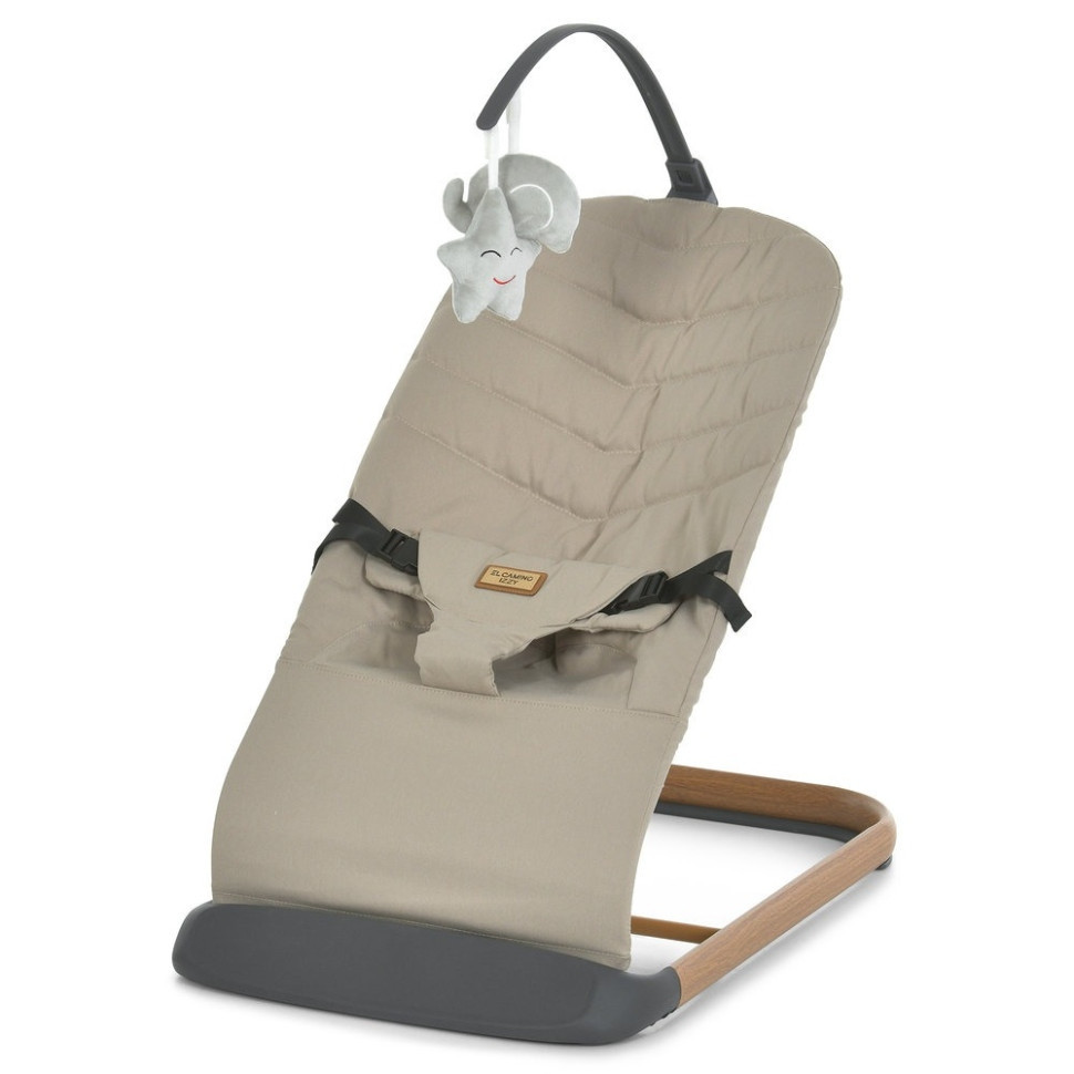 Баунсер гойдалка-шезлонг для новонароджених IZZY ME 1178-1-W Taupe Beige - гурт(опт), дропшиппінг