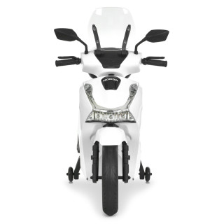 Детский электромобиль Мотоцикл M 6535EL-1(24V) до 60 кг, белый