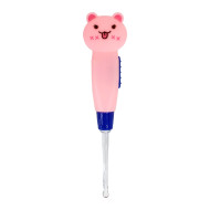 Ушной фонарик для детей MGZ-0708(Pink Cat) со сменными насадками