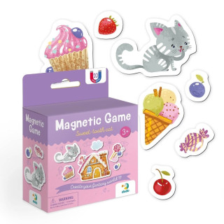 Детская магнитная игра "Котик-сладкоежка" 200233