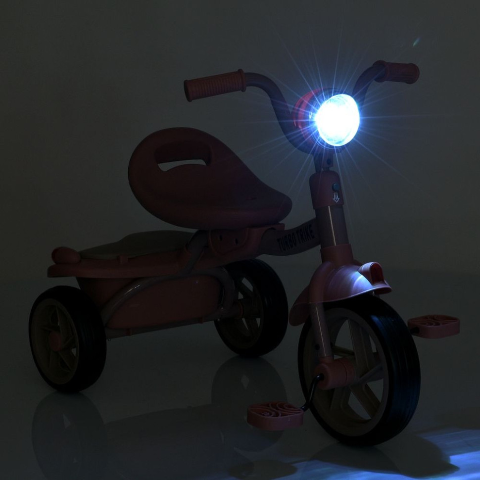 Велосипед детский трехколесный Turbo Trike MT 1037 Peach Fuzz опт, дропшиппинг