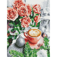 Алмазная мозаика "Душистый кофе" EJ1401 30х40 см