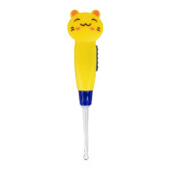 Ушной фонарик для детей MGZ-0708(Yellow Cat) со сменными насадками