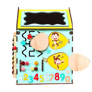 Развивающая игрушка Бизикуб "Цирк" TG413535001, 41 х 35 см