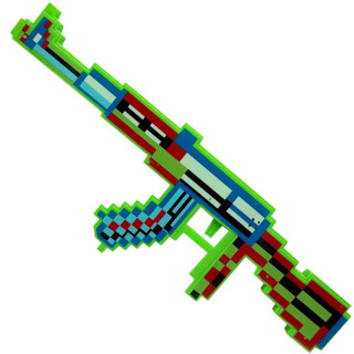 Детская игрушка Автомат "Minecraft" MСR-A(Green) световые и звуковые эффекты