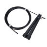 Скакалка скоростная MS 3765(Black) 290 см, ручка пластик, веревка резина+металл опт, дропшиппинг