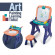 Детский столик-мольберт для рисования 8833-35 со стульчиком  опт, дропшиппинг