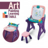 Детский столик-мольберт для рисования 8833-35 со стульчиком  опт, дропшиппинг
