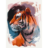 Картина по номерам "Тигр" Bambi 11669-NN 30х40 см