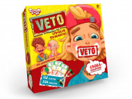 Детская настольная развлекательная игра "VETO" VETO-01-01U на укр. языке