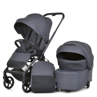 Коляска универсальная 2 в 1 PERSONA ME 1091-2 Granite Gray