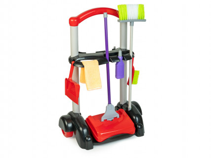 Детский игровой набор для уборки 0366A на тележке