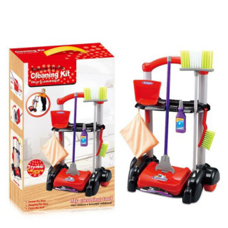 Детский игровой набор для уборки 0366A на тележке