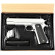 Дитячий пістолет на кульках "Colt M1911" Galaxy G13S метал, сріблястий - гурт(опт), дропшиппінг 