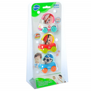 Детский набор машинок городских служб 3129B набор из 3х машинок