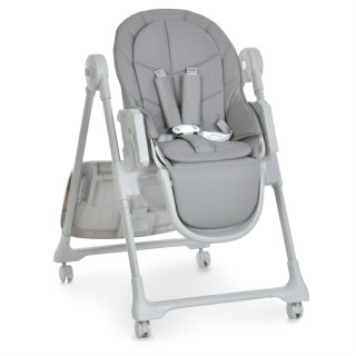 Дитячий стільчик для годування CRYSTAL ME 1037 Nude Gray