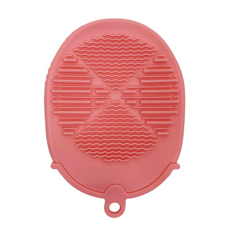 Силиконовая мочалка-перчатка для купания MGZ-0929(Pink) опт, дропшиппинг