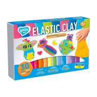 Набор для лепки с воздушным пластилином Elastic Clay 70141, 30 стиков