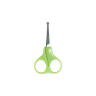 Ножницы маникюрные безопасные MGZ-0715(Green) зеленый опт, дропшиппинг