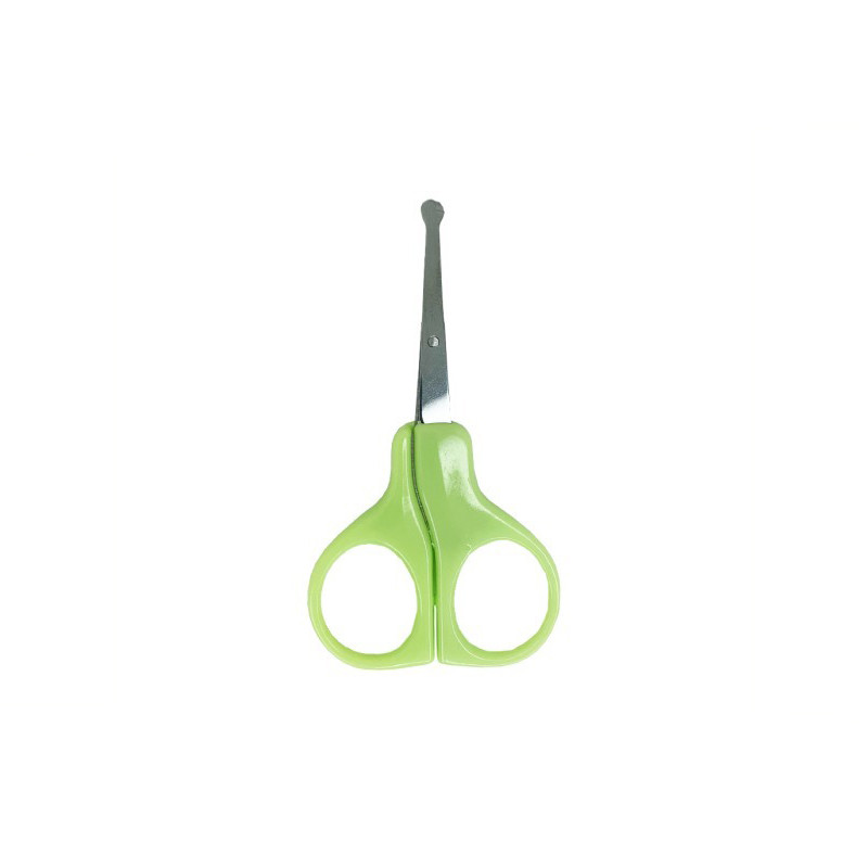 Ножницы маникюрные безопасные MGZ-0715(Green) зеленый опт, дропшиппинг