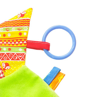 Забавка-подвеска "Звездочка с кольцами" МС 030602-02(Green)