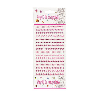 Декоративні наклейки XY-020(Pink) для авто, ноутбуків, телефонів 