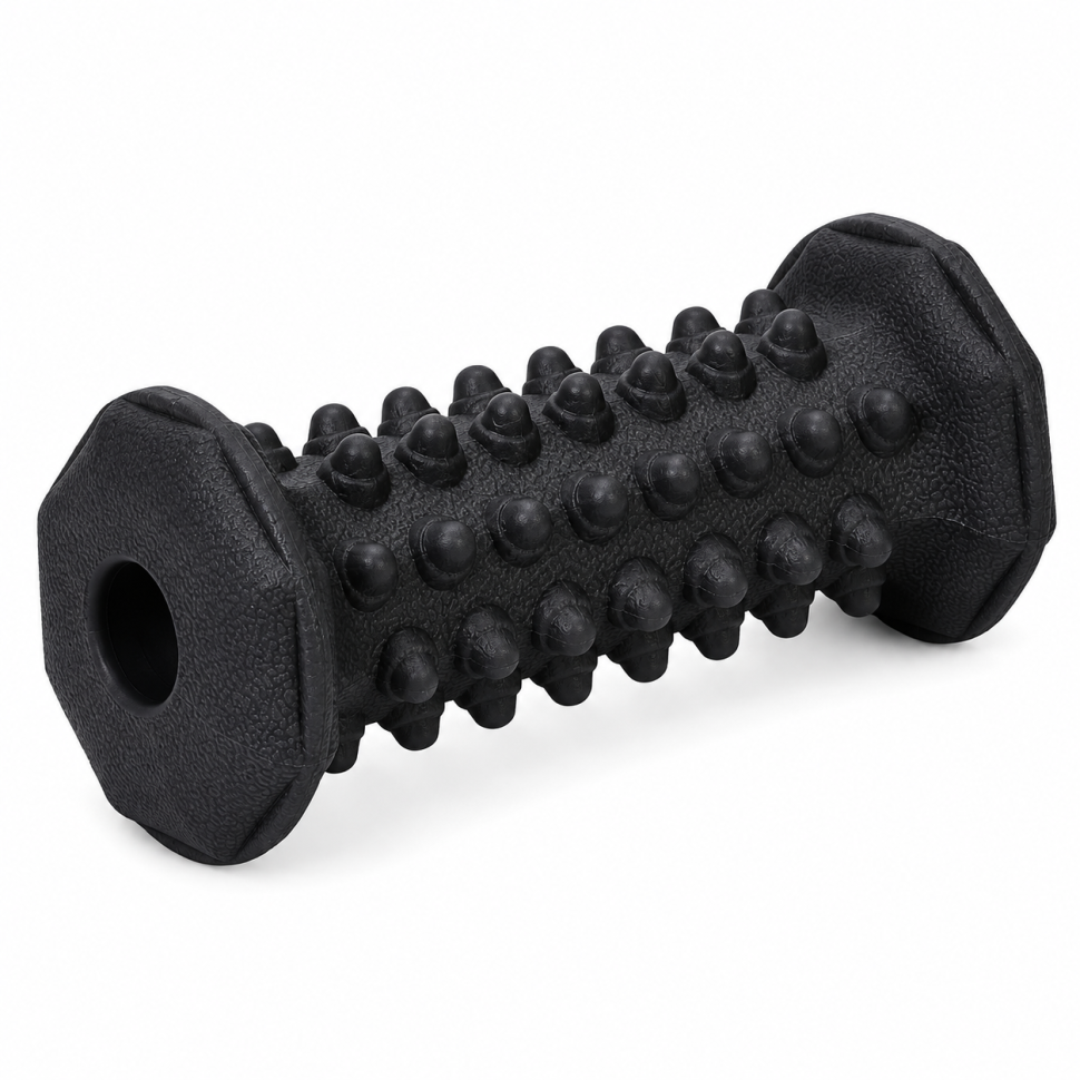 Массажный ролик для рук и ног MS 4813(Black) TPR, черный опт, дропшиппинг