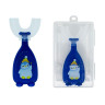 Дитяча зубна щітка-капа в футлярі MGZ-0730(Blue) блакитний - гурт(опт), дропшиппінг 