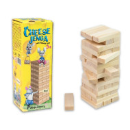 Настольная игра "Cheese Jenga" 30718, 48 брусков, на украинском языке
