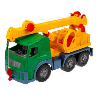 Игрушечная машинка Кран 0572 с выдвижной стрелой 