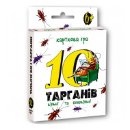 Патриотическая настольная игра  "10 тараканов" Strateg 30232 Укр