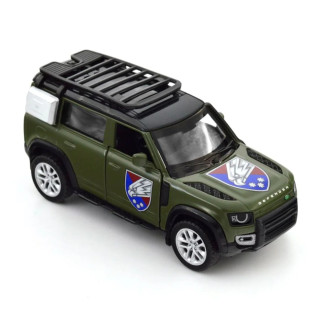 Автомодель серии "Шевроны Героев" Land Rover Defender 110 "25 ОПДБр" TechnoDrive 250289M