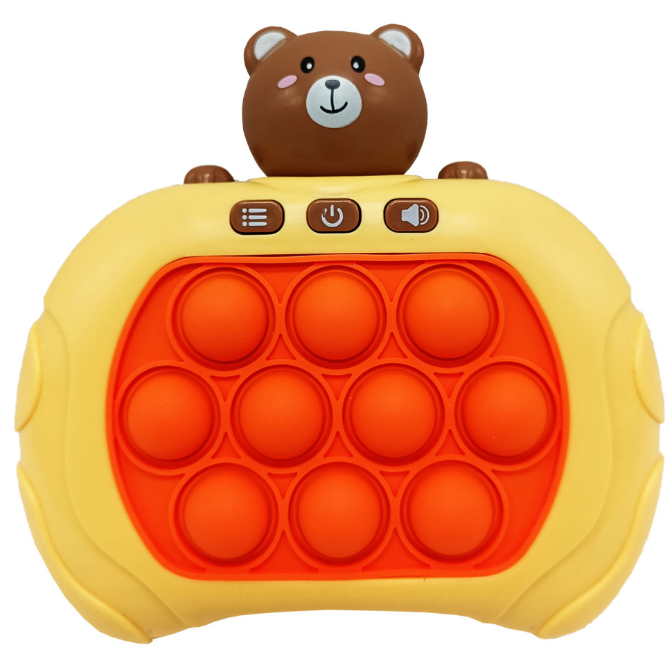 Електронна приставка Pop It консоль Quick Push Puzzle Game Fast FF-899C - гурт(опт), дропшиппінг 