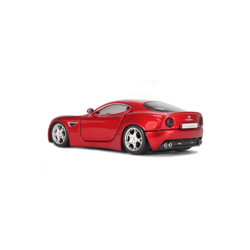 Детская автомодель ALFA 8C COMPETIZIONE Bburago 18-43004 красный металлик, 1:32 опт, дропшиппинг