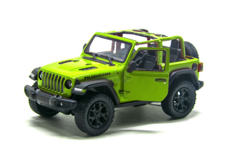 Коллекционная игрушечная модель джипа JEEP WRANGLER 5'' KT5412WA металлический
