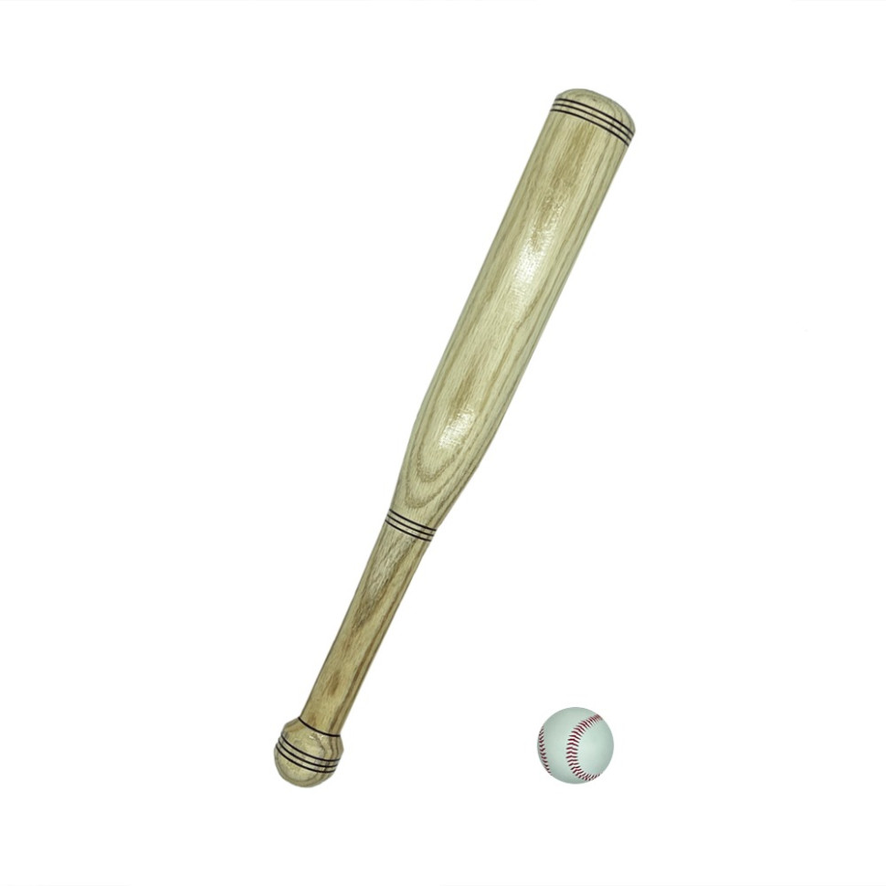Бита деревянная для бейсбола Legioners Baseball NE-BB-50, 50 cм опт, дропшиппинг