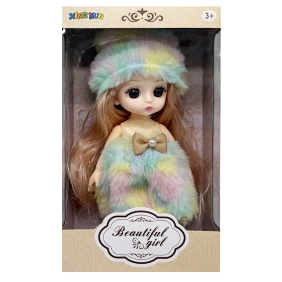 Детская игровая кукла 1361-9 шарнирная, размер 15 см опт, дропшиппинг