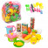 Дитячий ігровий посуд з продуктами 9953 в рюкзаку - гурт(опт), дропшиппінг 