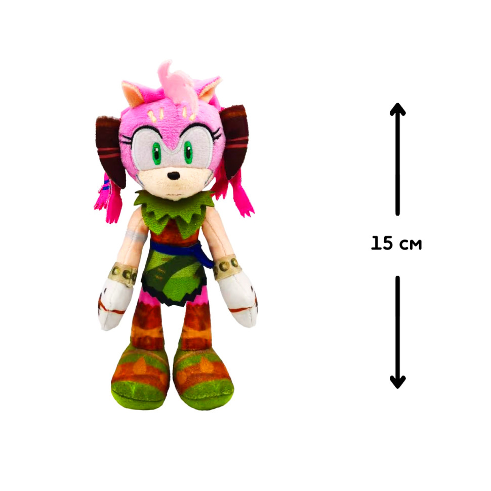 Мягкая игрушка на клипсе Эми SONIC PRIME SON7004F 15 см опт, дропшиппинг
