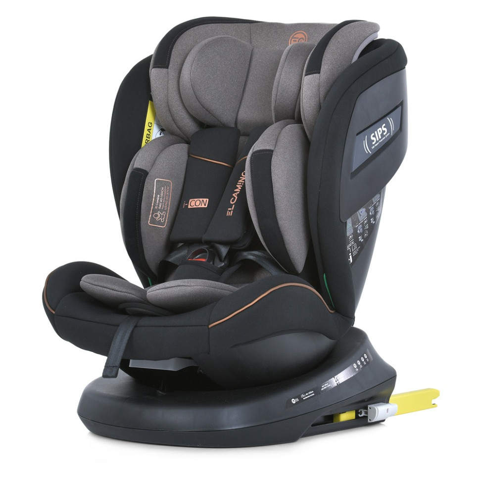 Автокресло I-CON ME 1117 Melange Mocca, группа 0+/1-2-3, isofix, поворот 360 опт, дропшиппинг