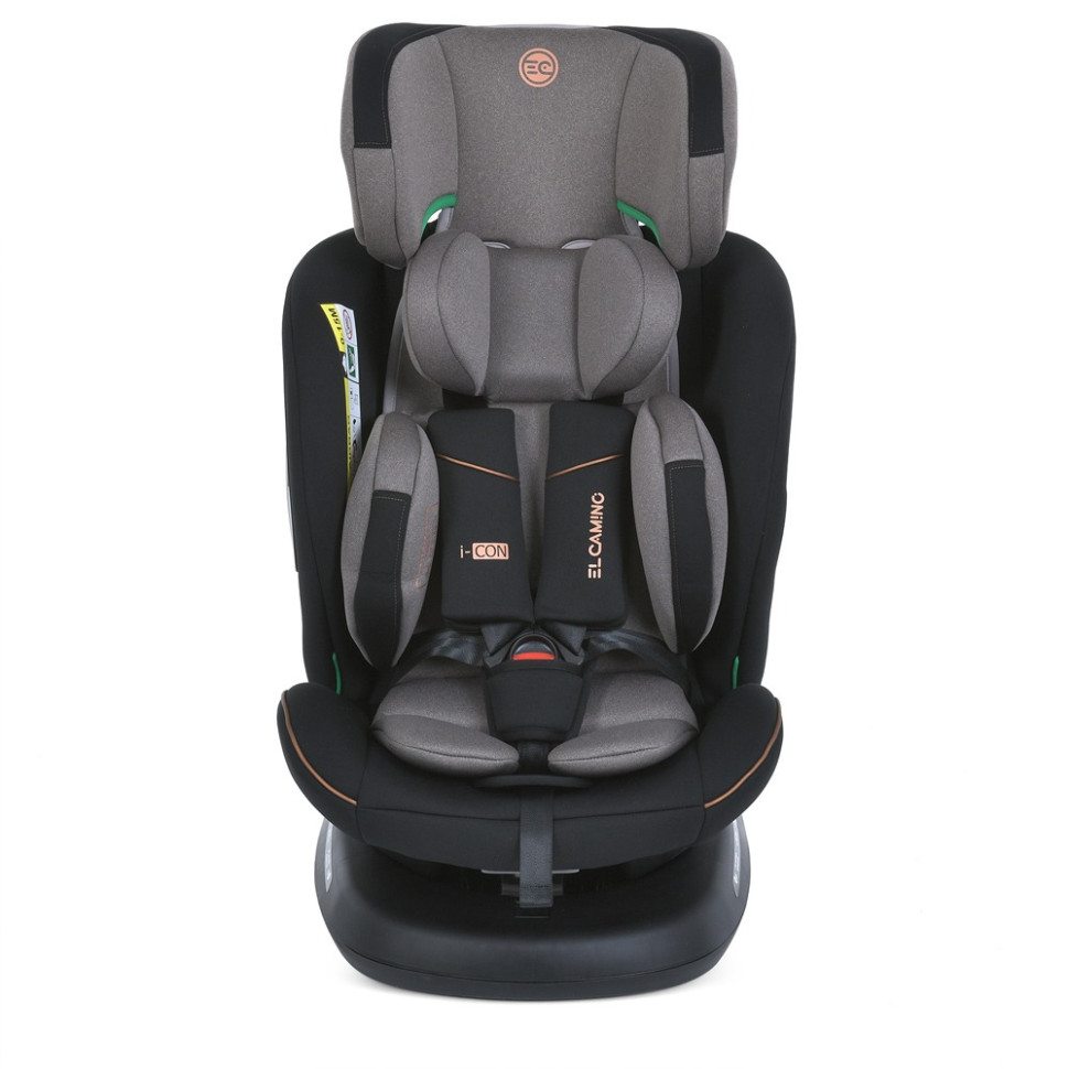 Автокресло I-CON ME 1117 Melange Mocca, группа 0+/1-2-3, isofix, поворот 360 опт, дропшиппинг