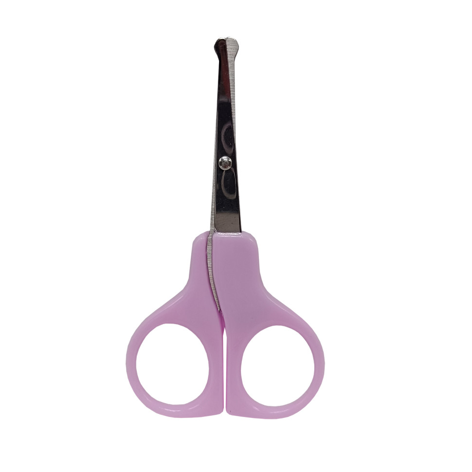 Ножницы маникюрные безопасные MGZ-0715(Lilac) сиреневый опт, дропшиппинг