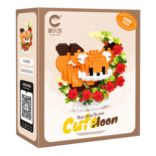 Детский конструктор Лисичка 8983 серии "Cute Moon", 498 деталей