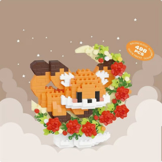 Детский конструктор Лисичка 8983 серии "Cute Moon", 498 деталей