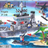 Конструктор BRICK 820 Военный корабль, 614 деталей опт, дропшиппинг