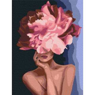 Картина по номерам "Изящный цветок" © Olha Bochulynska RBS34806, 30x40 см