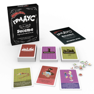 Настольная игра "Повышай Градус" 800347 на  рус. языке