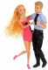 Кукла типа Барби с Кеном, семья DEFA 8386-BF на шарнирах опт, дропшиппинг